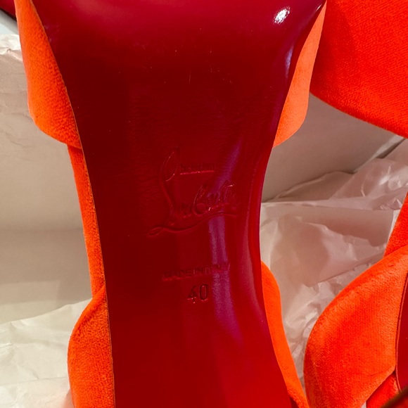 2022 Christian Louboutin sling heels - Picture 4 of 7